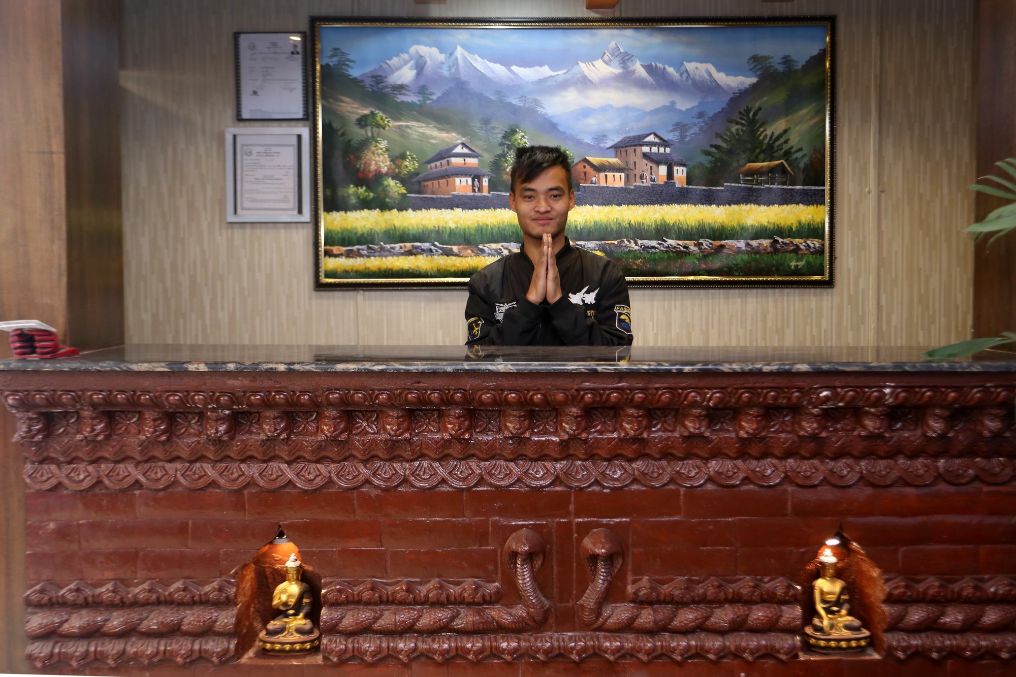 Hotel Rising Home Kathmandu Exterior foto
