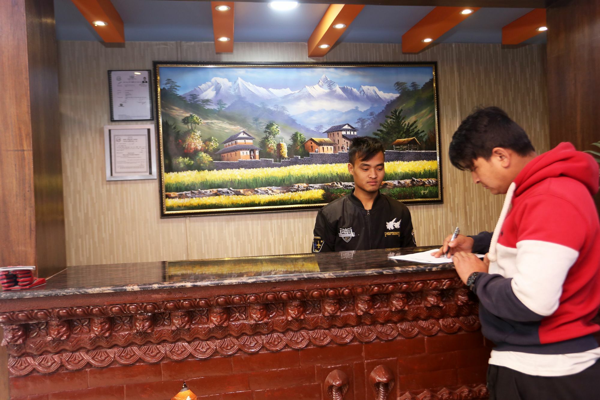 Hotel Rising Home Kathmandu Exterior foto